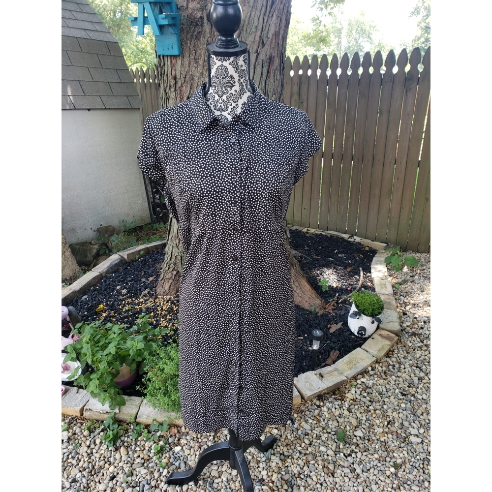 Motherhood Maternity polka dot sun dress